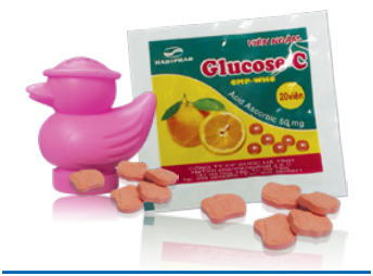 GLUCOSE C giúp phòng ngừa và điều trị các tình trạng thiếu hụt Vitamin C